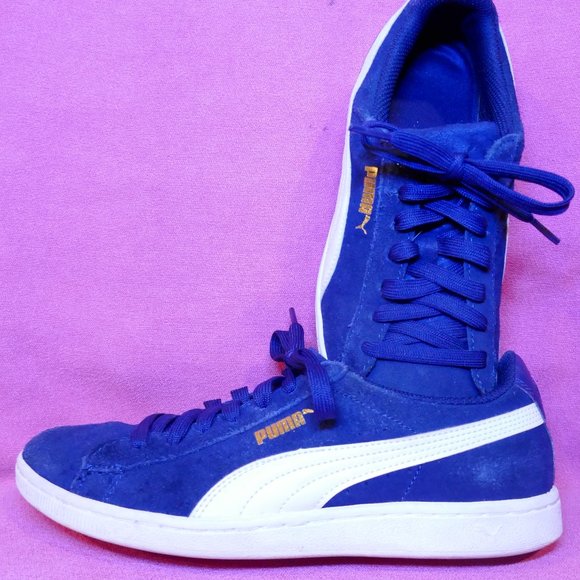 Puma Shoes - Navy Puma Suede Sneakers Eur 39 Wmns 8.5. Classic.